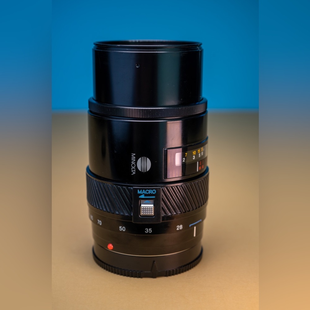 Minolta/Sony Alpha 28-85mm auto focus macro lens